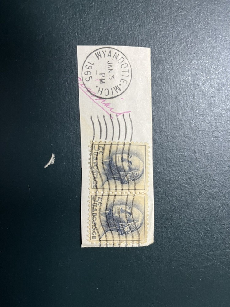 3 Rare 5 cent US Postage Stamp ~ Regular Issue stamp depicts George Washington