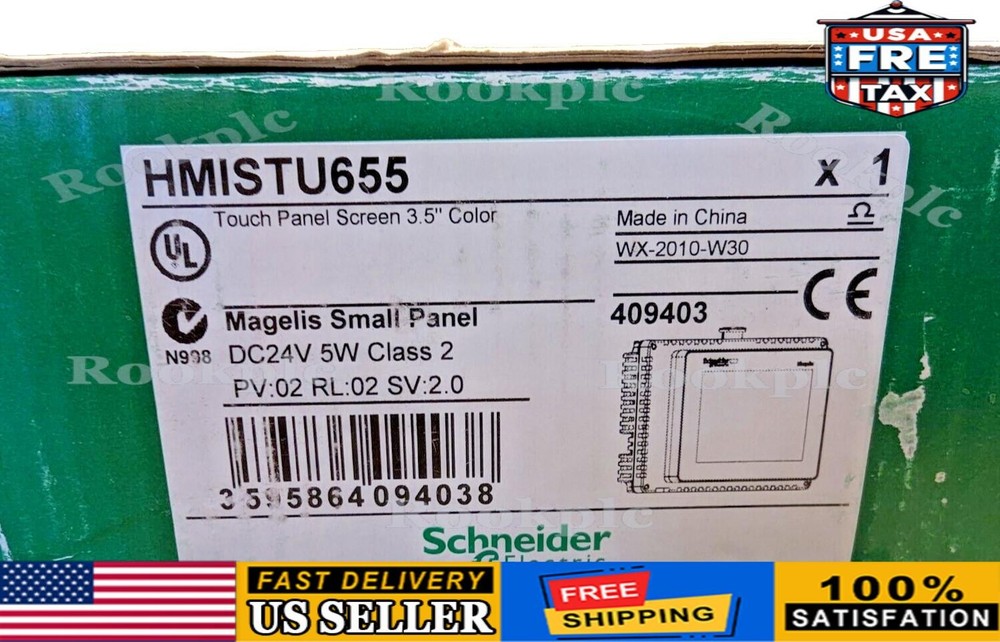 Schneider Electric HMISTU655 Touch Panel Screen 3.5” Color Terminal HMI