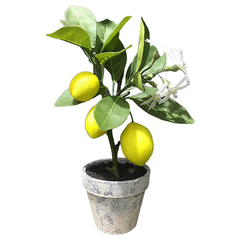 Outdoor Faux Trees Artificial Potted Plant Pulp Office Decor