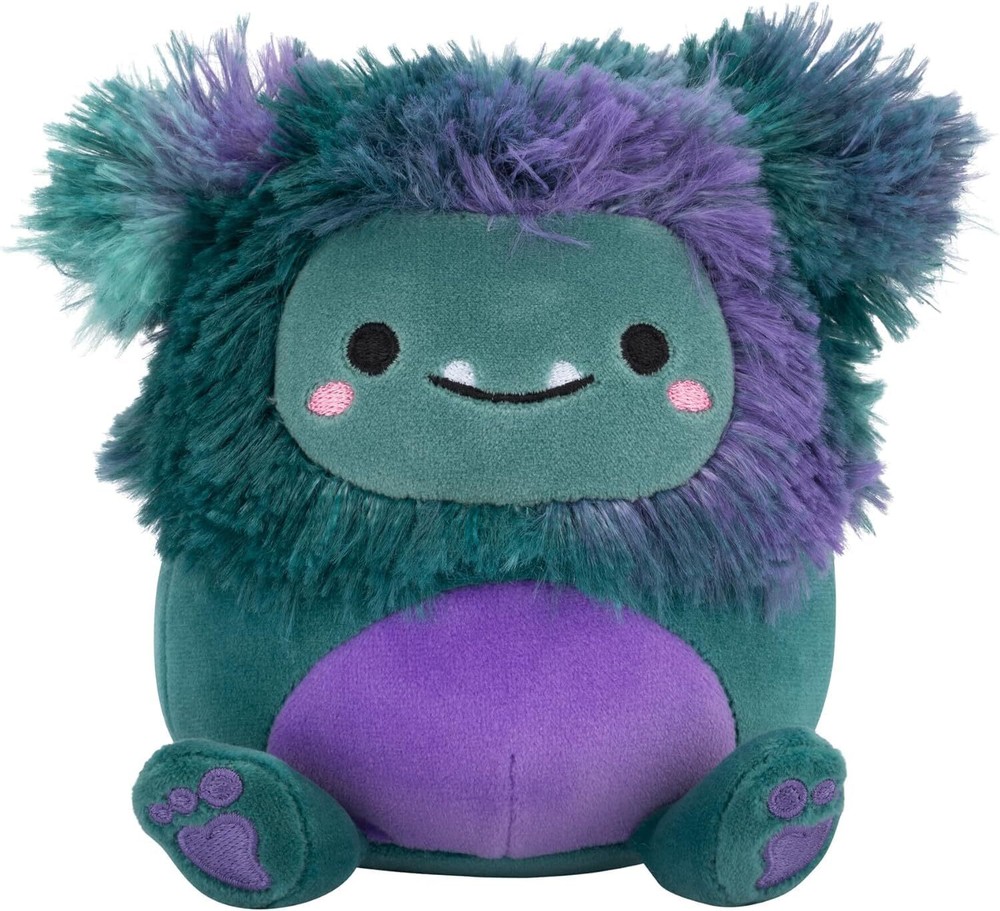Squishmallows 8-Inch JT Dark Teal Bigfoot Plush by Jazwares