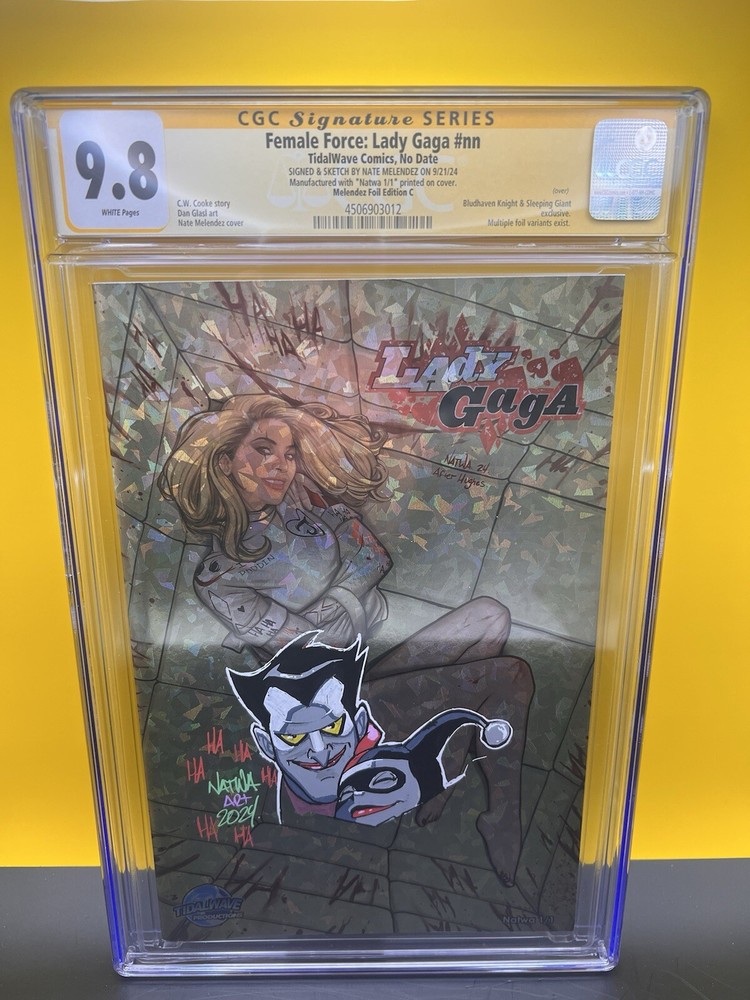 Female Force: Lady Gaga Sig& Remark NATE MELENDEZ Manufactured with 