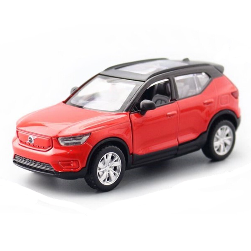 1/39 XC40 SUV Model Toy Car Diecast Toy Vehicle Metal Alloy Toys for Kids Red