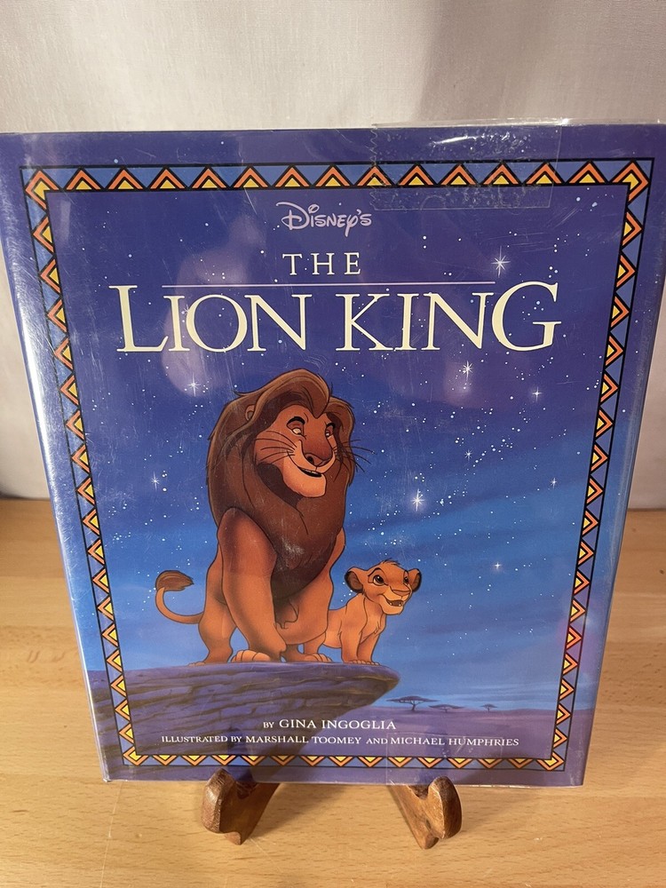 Disney The Lion King Gina Ingoglia Vintage 1994 Hardcover Book Pre Owned