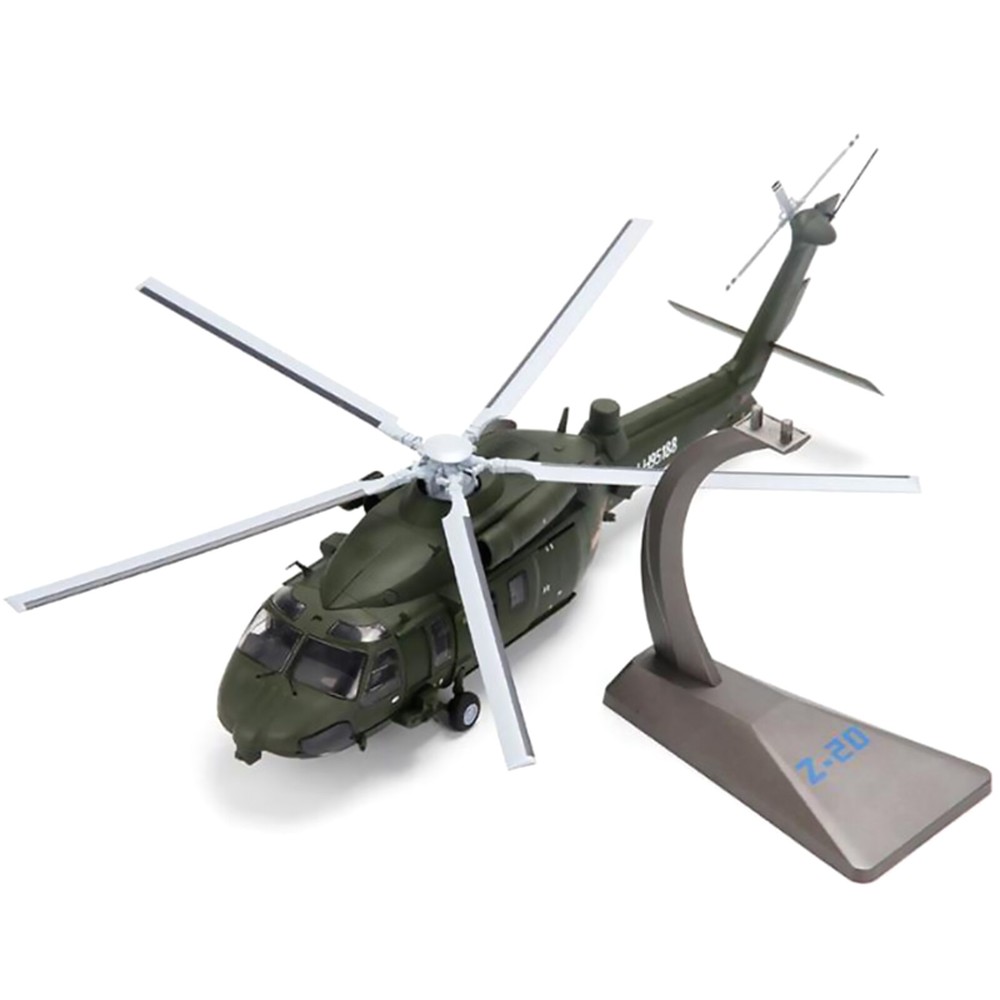 1/72 Armed Straight 20 Helicopter Model Z-20 Aircraft Alloy Military Aircraft C