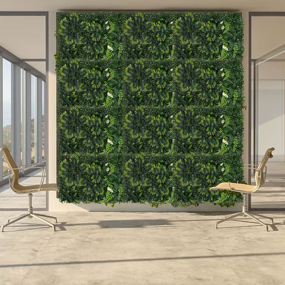 Artificial Turf Simulated Lawn Flower Wall Decoration Green High Quality