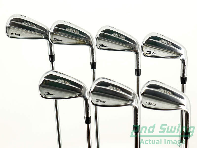 Titleist 2021 T100S Iron Set 4-PW Steel Stiff Right STD