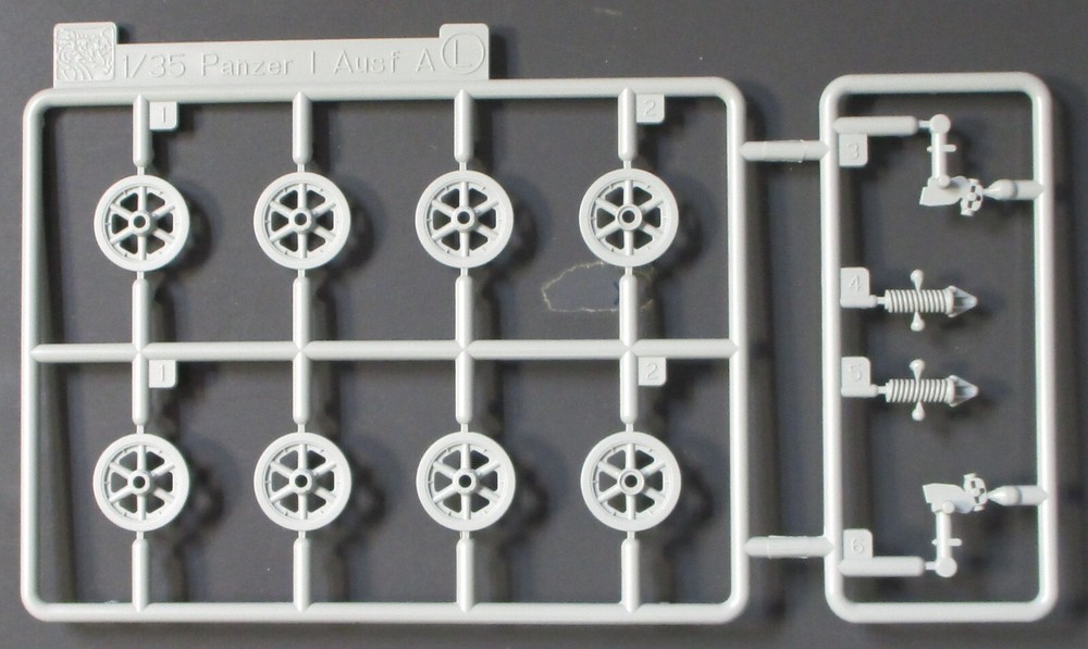 Dragon 1/35 Scale Pz. Kpfw.I Ausf. A Modified - Parts Tree L from Kit No. 6356