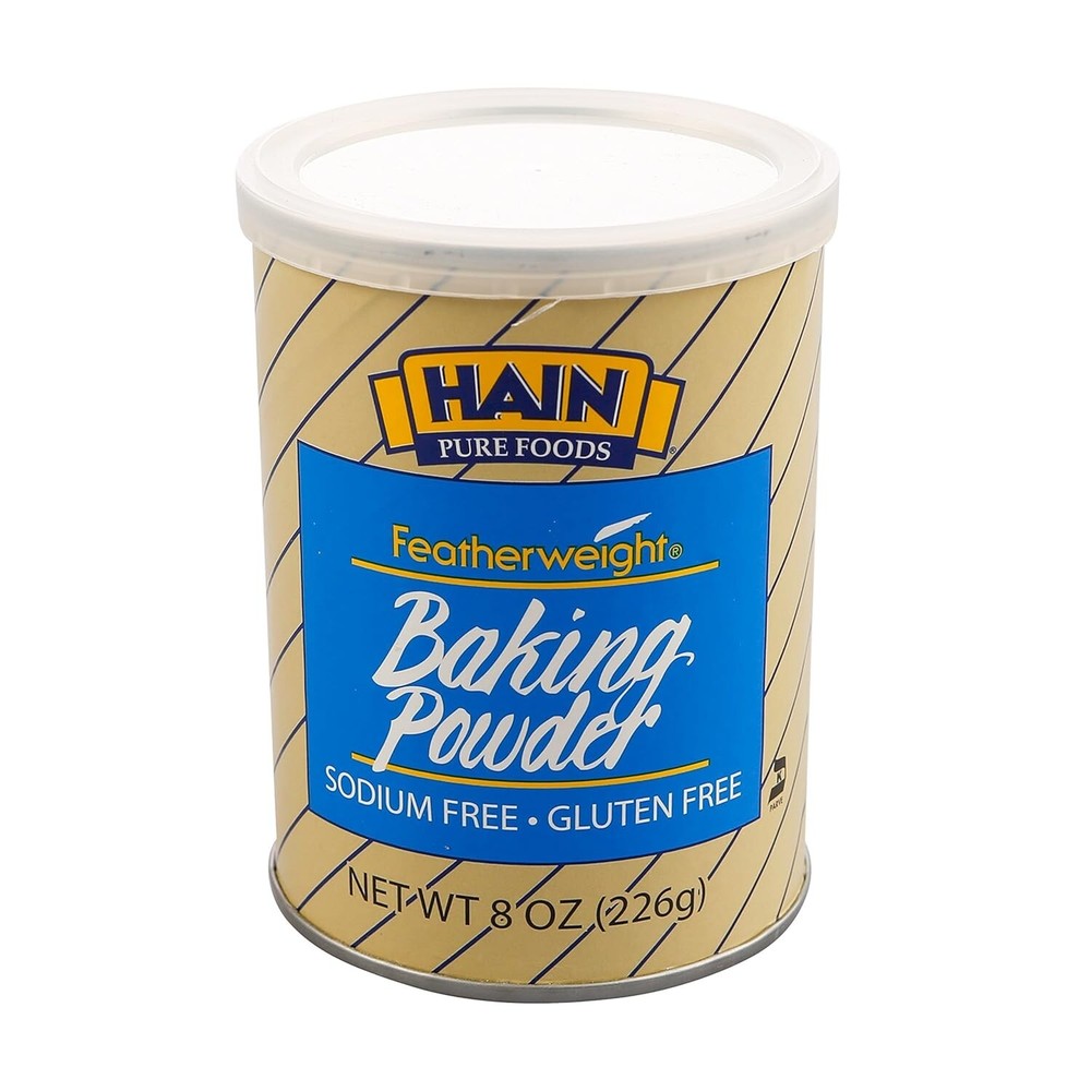 Hain Pure Foods Featherweight Gluten-Free Sodium-Free Baking Powder 8 Oz