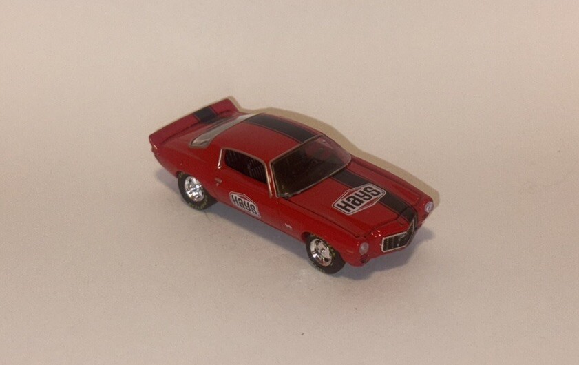 M2 Machines 1971 Camaro Red HAYS Loose Die-Cast Model