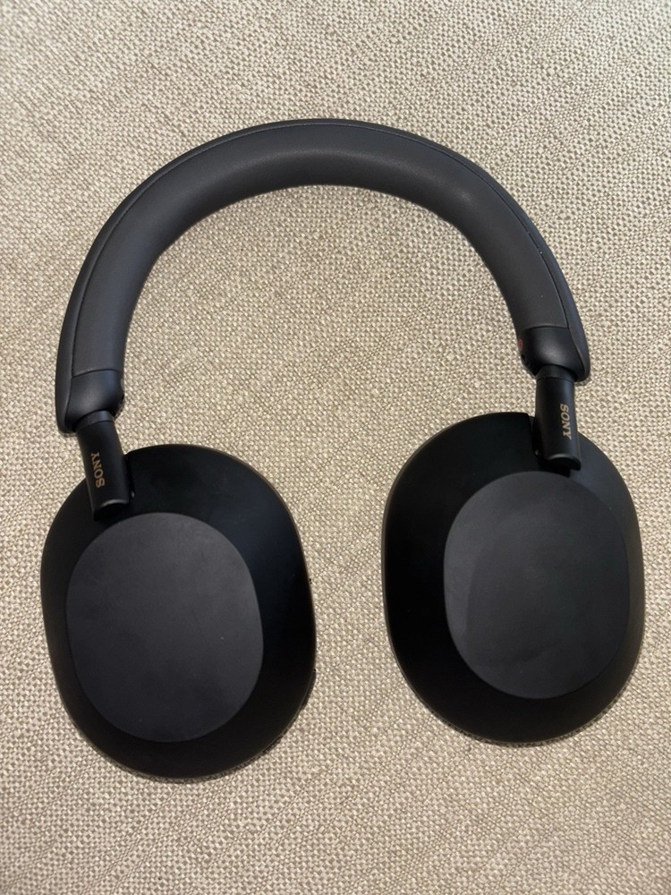 Sony WH-1000XM5 Black Wireless Noise Cancelling Bluetooth Headphones