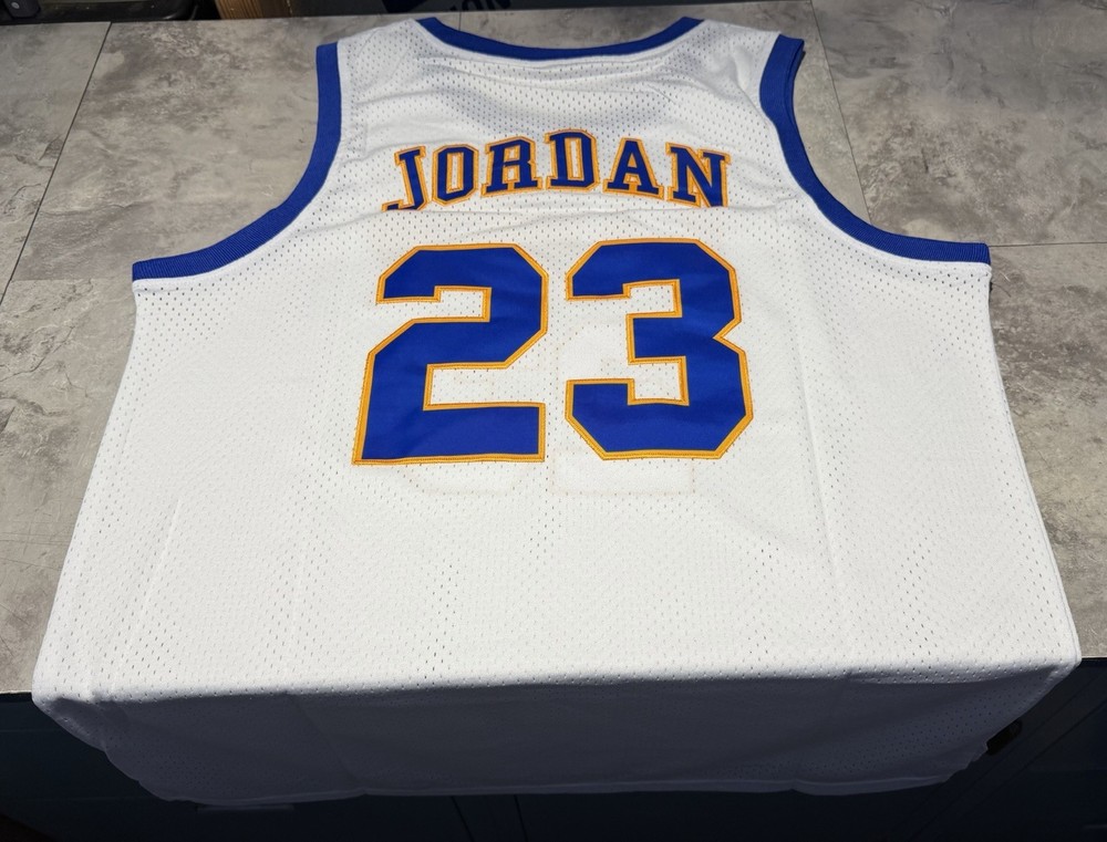 NWOT Laney High School Michael Jordan Basketball Jersey Large #23 Bulls
