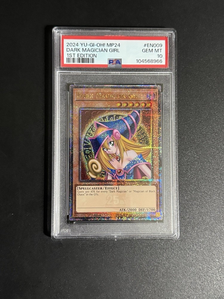 Yugioh Dark Magician Girl #EN009 25th Century PSA 10 Gem Mint