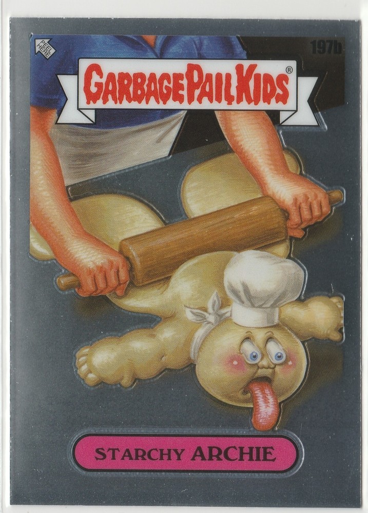Starchy Archie 197b Garbage Pail Kids GPK 2022 Chrome Series 5 CS5 Rare Card