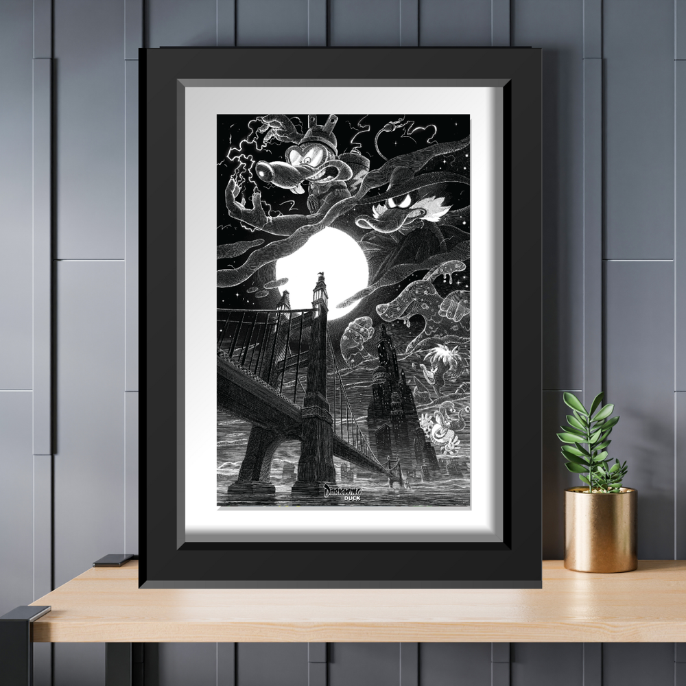 Disney Afternoon Darkwing Duck 13x19 Satin Poster | Custom Print