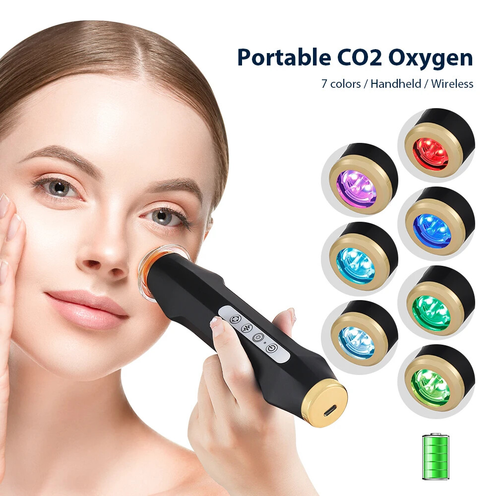 Hot Selling Facial CO2 Bubble Machine Serum Facial SPA Skin Care Serum Use New