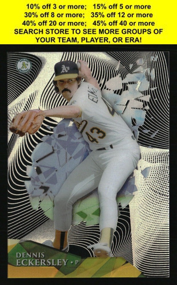 Dennis Eckersley 2014 Topps High Tek BASEBALL Card