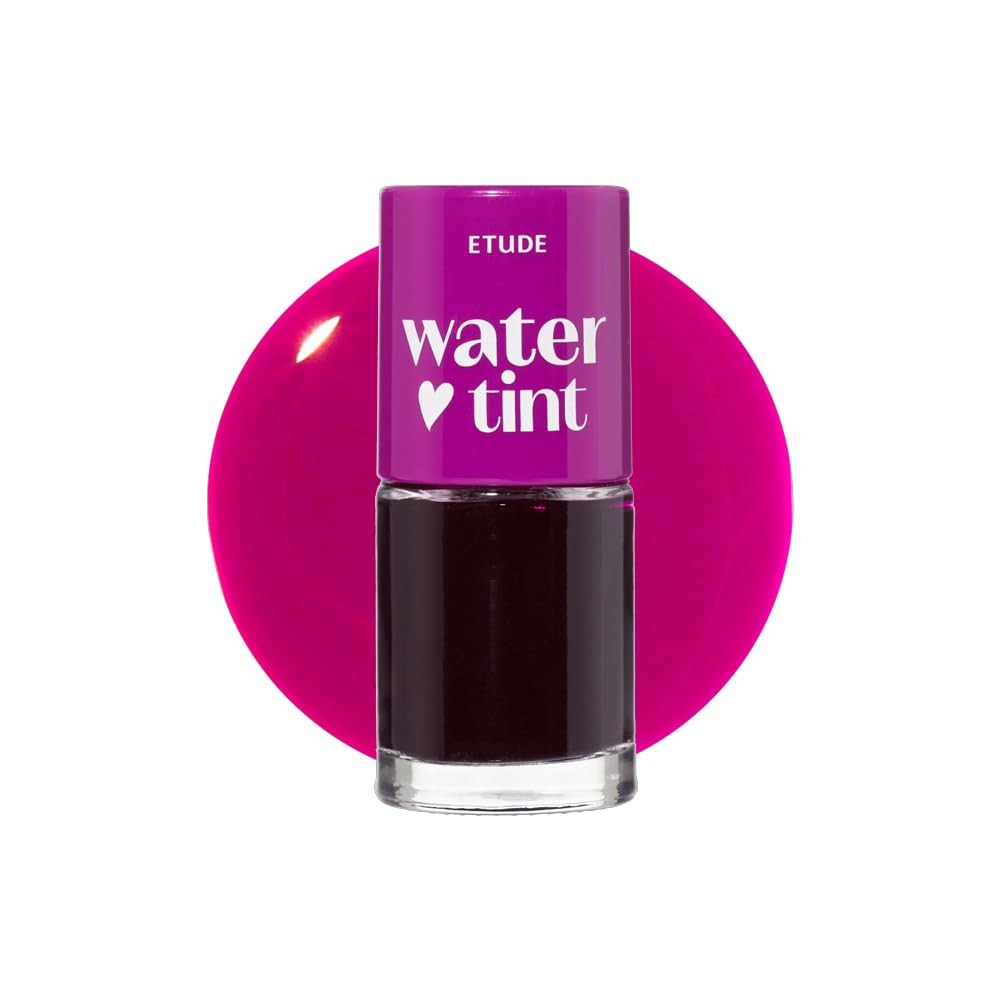 ETUDE Dear Darling Water Tint Grape Ade 9g Vivid Color Lip Stain with Moisture