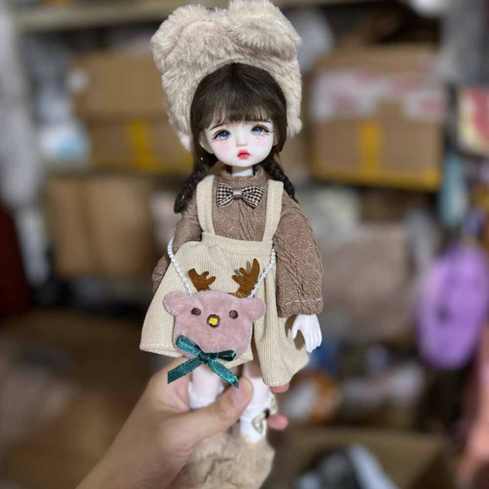 1/6 BJD Doll Full Set - Sweet Girl SD Ball Jointed with Face Makeup - Birthday Gift-image