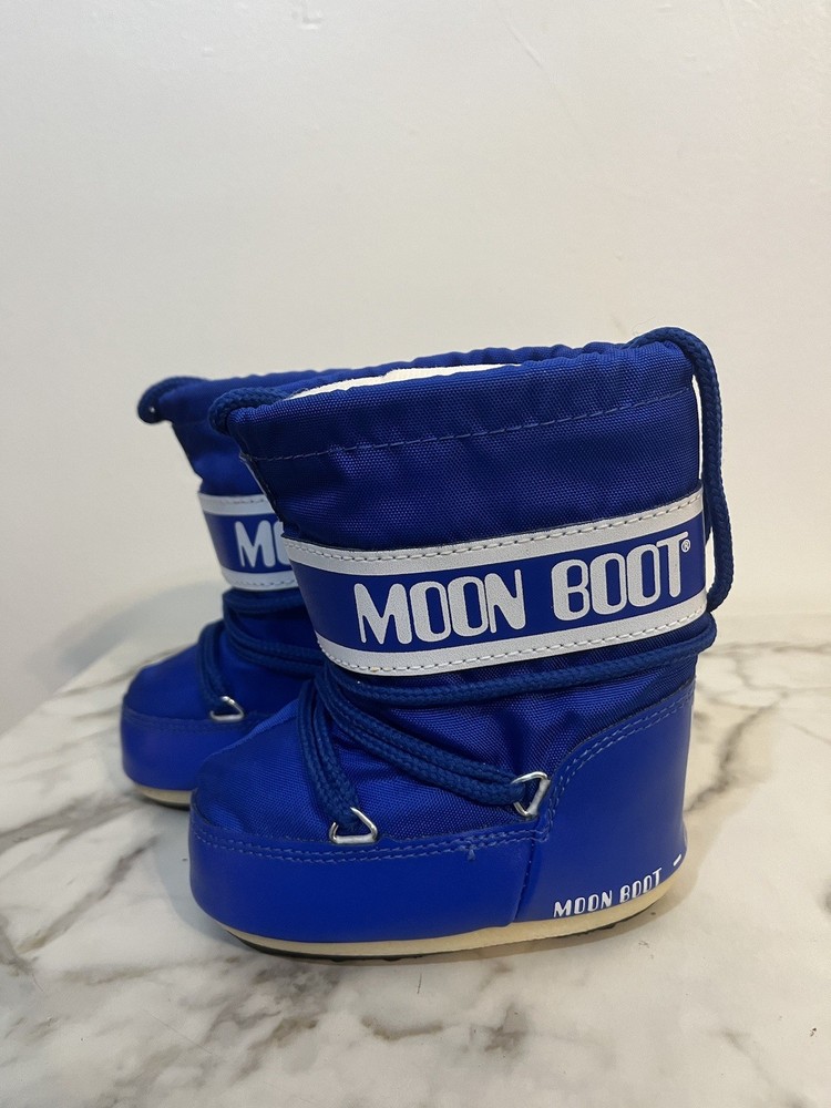 Icon Junior Kids Moon Boots - Original Blue EU 19-22 US 4-6.5