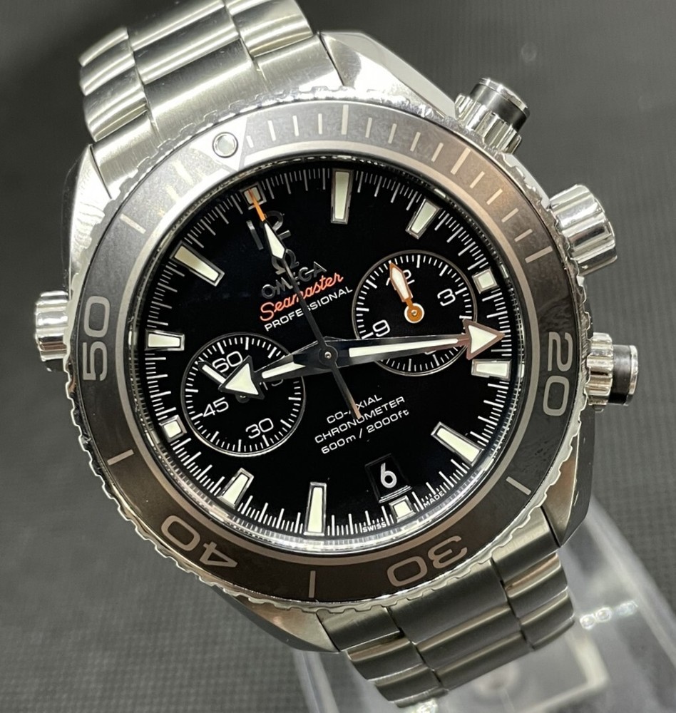 OMEGA Seamaster 46mm Black Dial Automatic Mens Watch 23230465101001