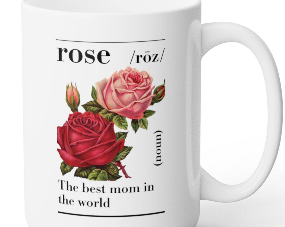 Custom Mothers Day Mug Unique Gift For Mom Personalized Name Definition 