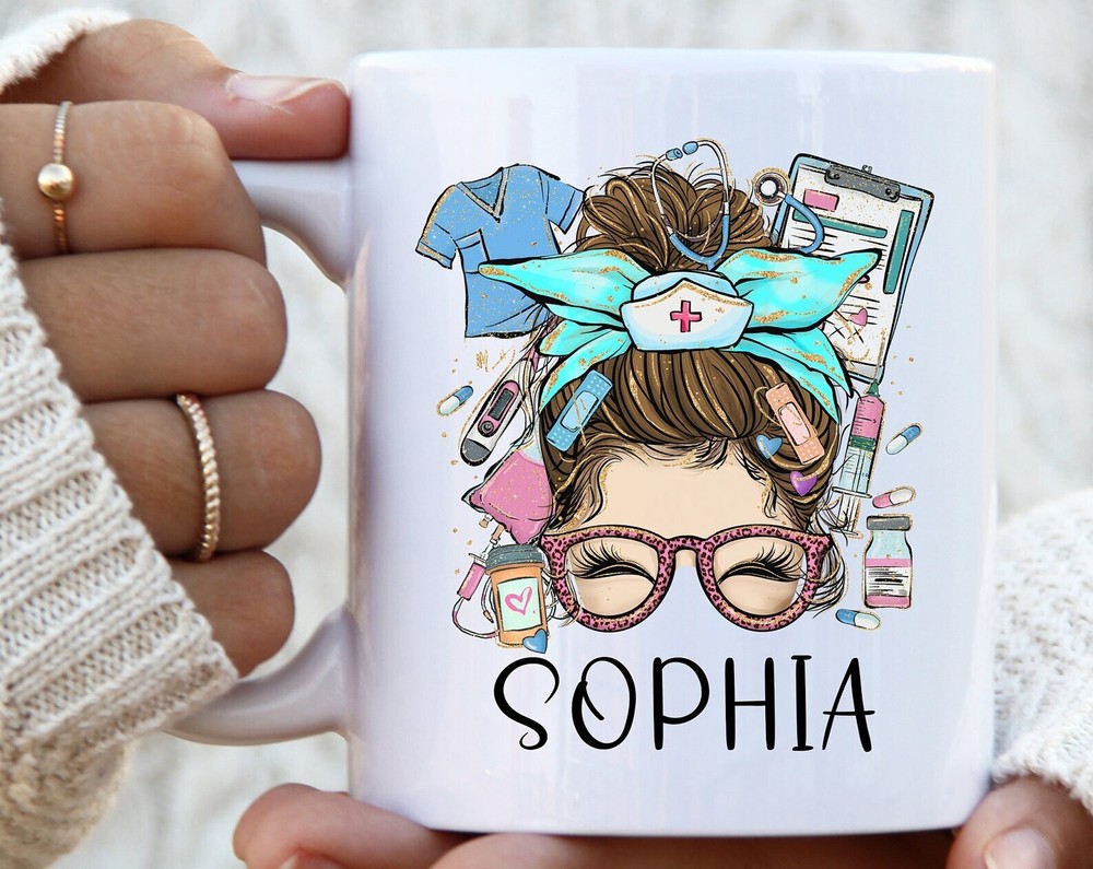 Personalised Nurse Mug Nurse Mug Custom Nurse Mug Nurse Gifts Nurse Coffee Mug N