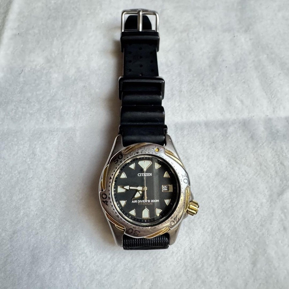 Citizen Airdiver 200M Titanium Dive Watch Professional Grade