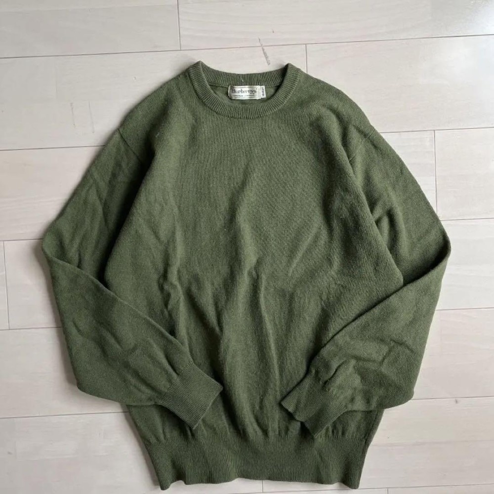 Burberry knit sweater Men's Fashion from Japan