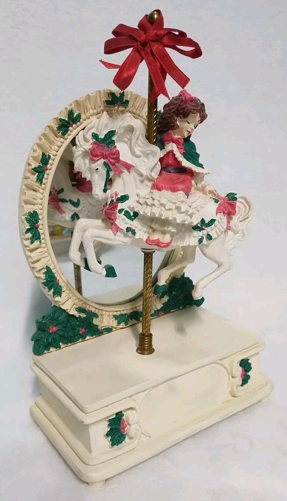 House of Lloyd Christmas around the world carousel music box