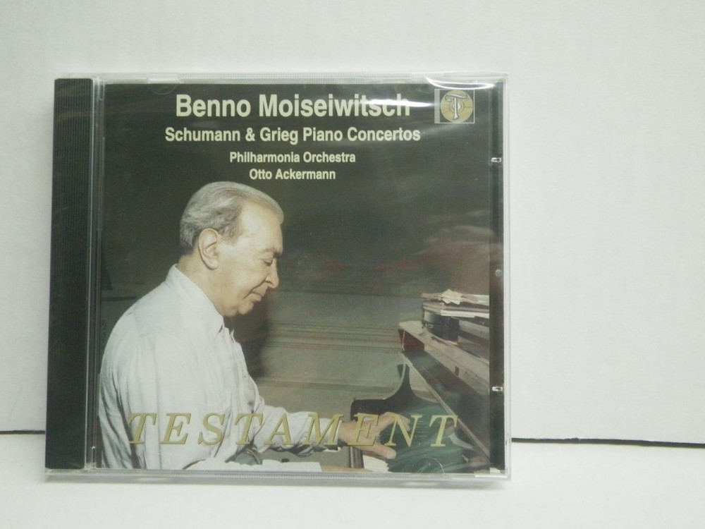 Schumann and Grieg Piano Concertos CD Testament 2000