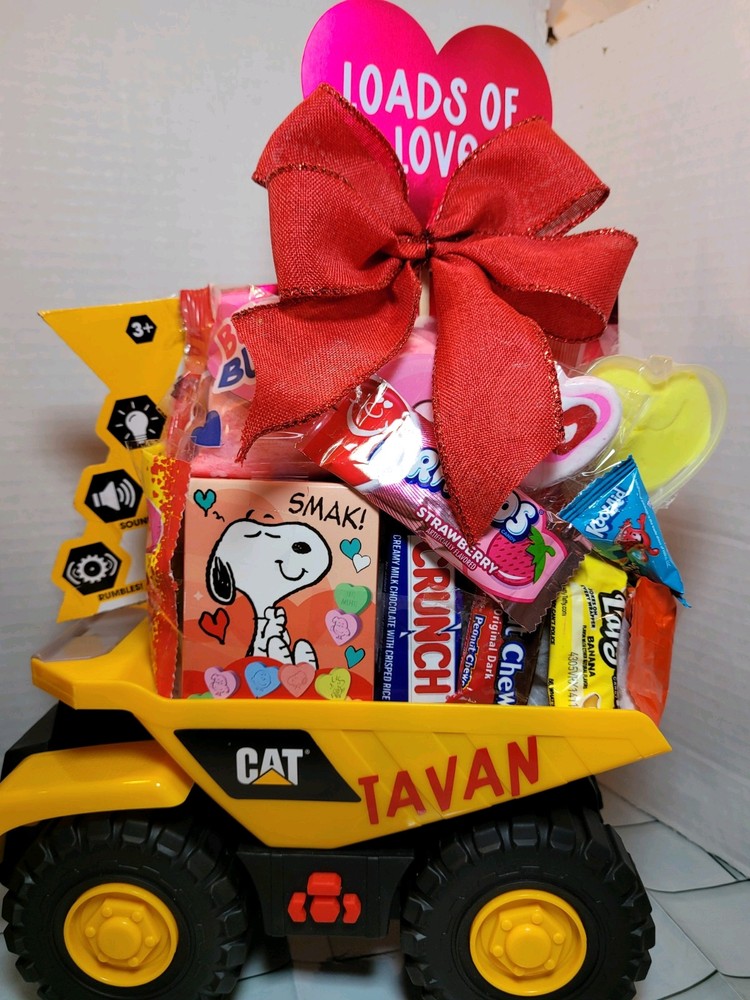 Valentine's Day gift basket for boys - kids' love-filled surprise