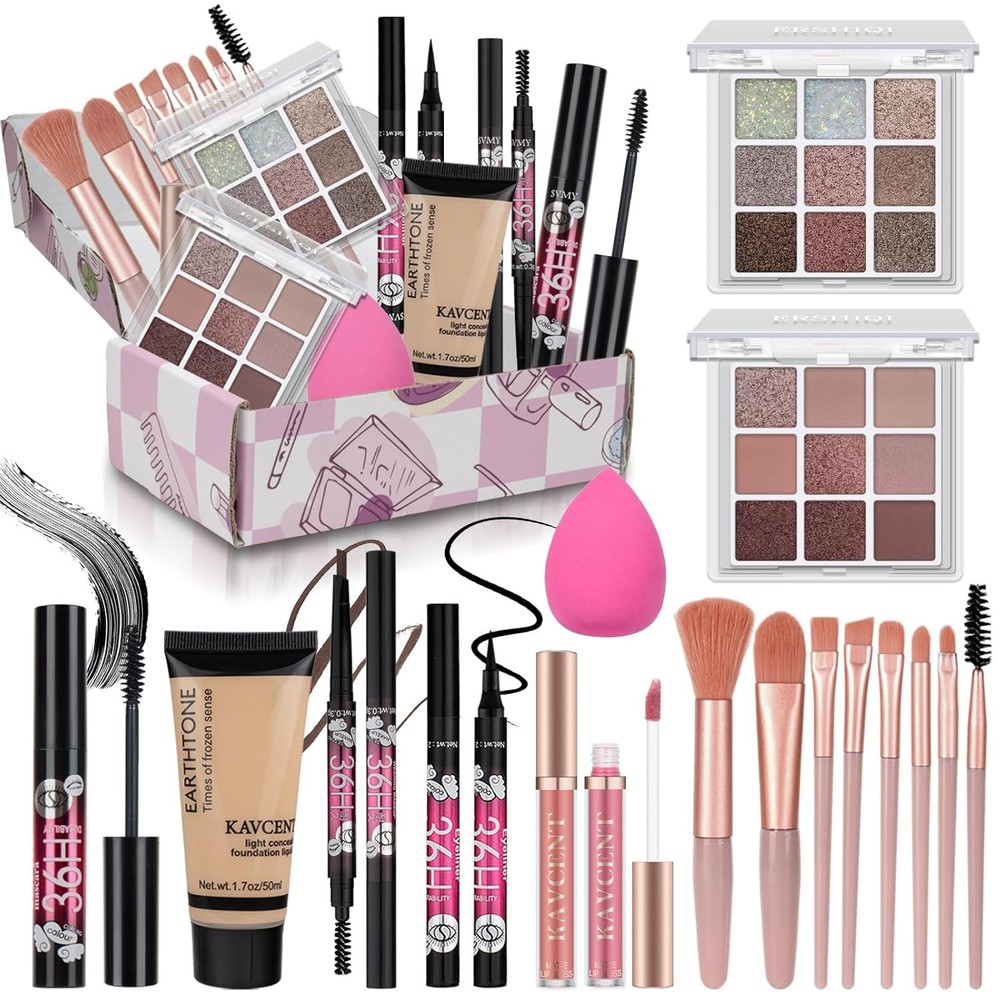Makeup Set for Teens Makeup Kit for Women Full Kit Eyeshadow Palette Foundation