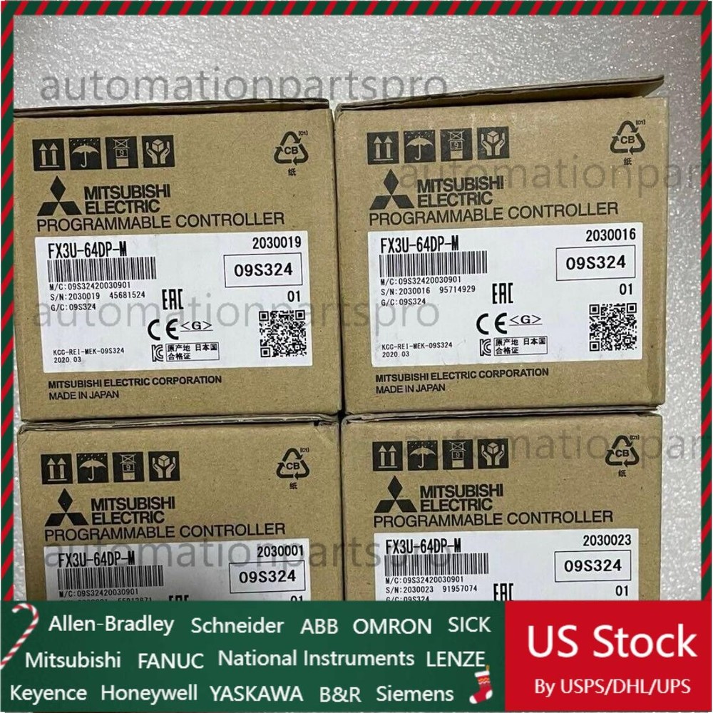 1PC NEW ORIGINAL MITSUBISHI FX3U-64DP-M PLC UNIT FX3U64DPM Fast SHIPPING