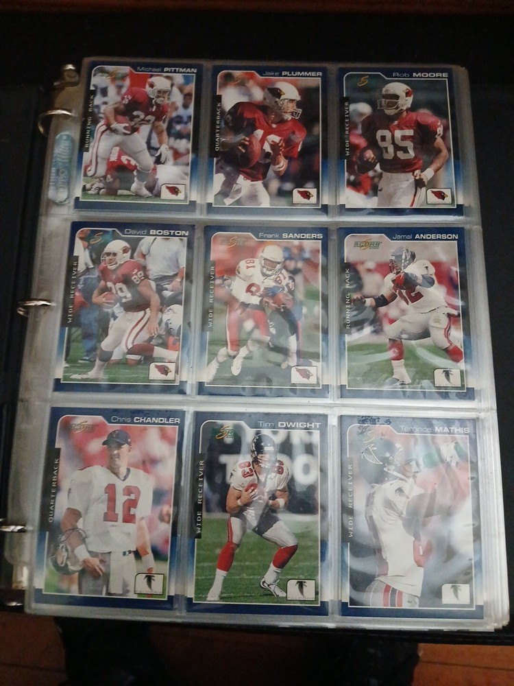 2000 Score Football Complete Set Includes Brady Rookie