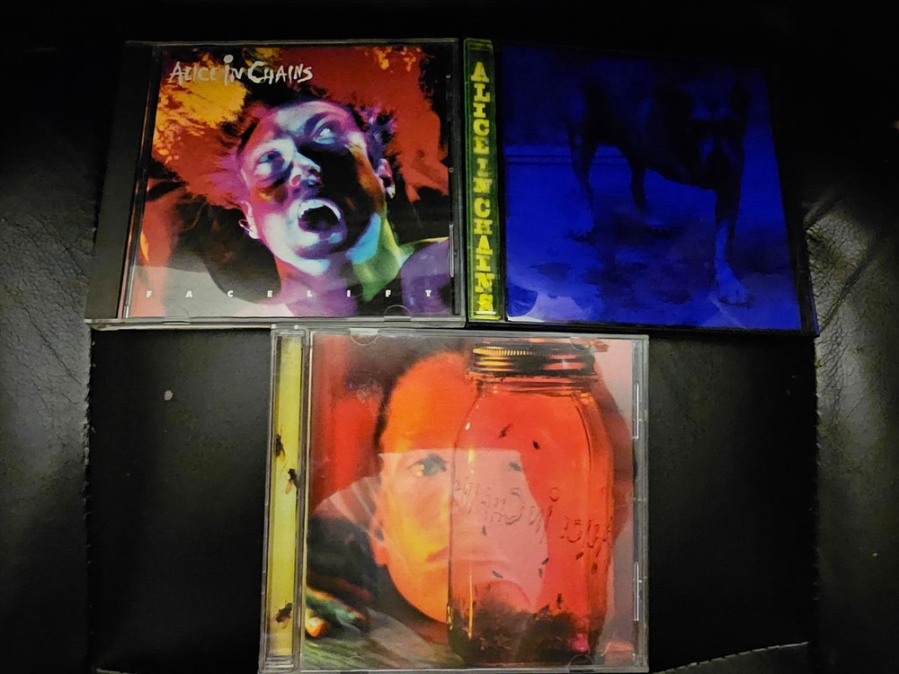 Alice In Chains 3 CD LOT Self Titled  Facelift  Jar of Flies