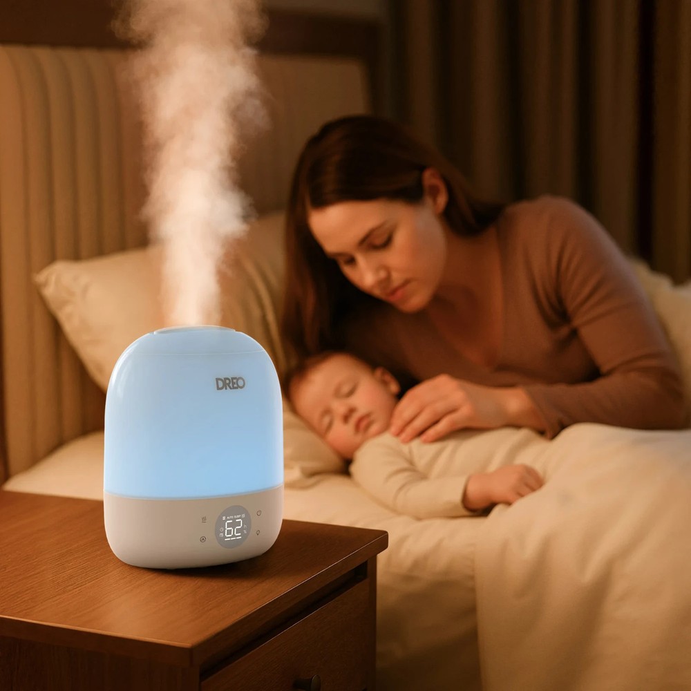 ***2 Pack Humidifier *** Brand NEW Dreo Ultrasonic Cool Mist 0.8 Gal. Humidifier