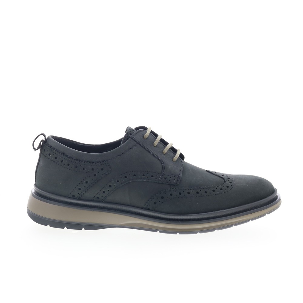 Clarks Chantry Wing Mens Black Oxfords & Lace Ups Wingtip & Brogue Shoes