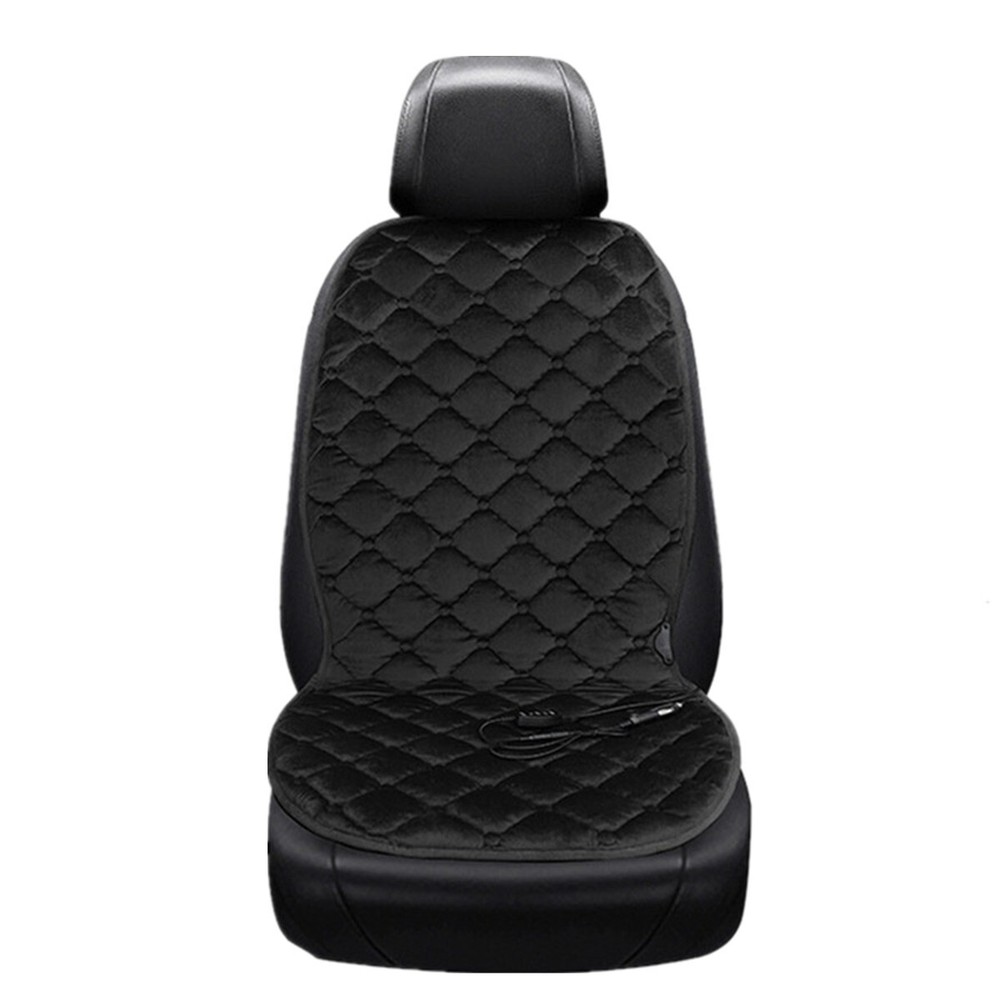 Heated Seat Cover Car Chair Cushion 12V-24V Heating Fast Warmer Pad Accessories