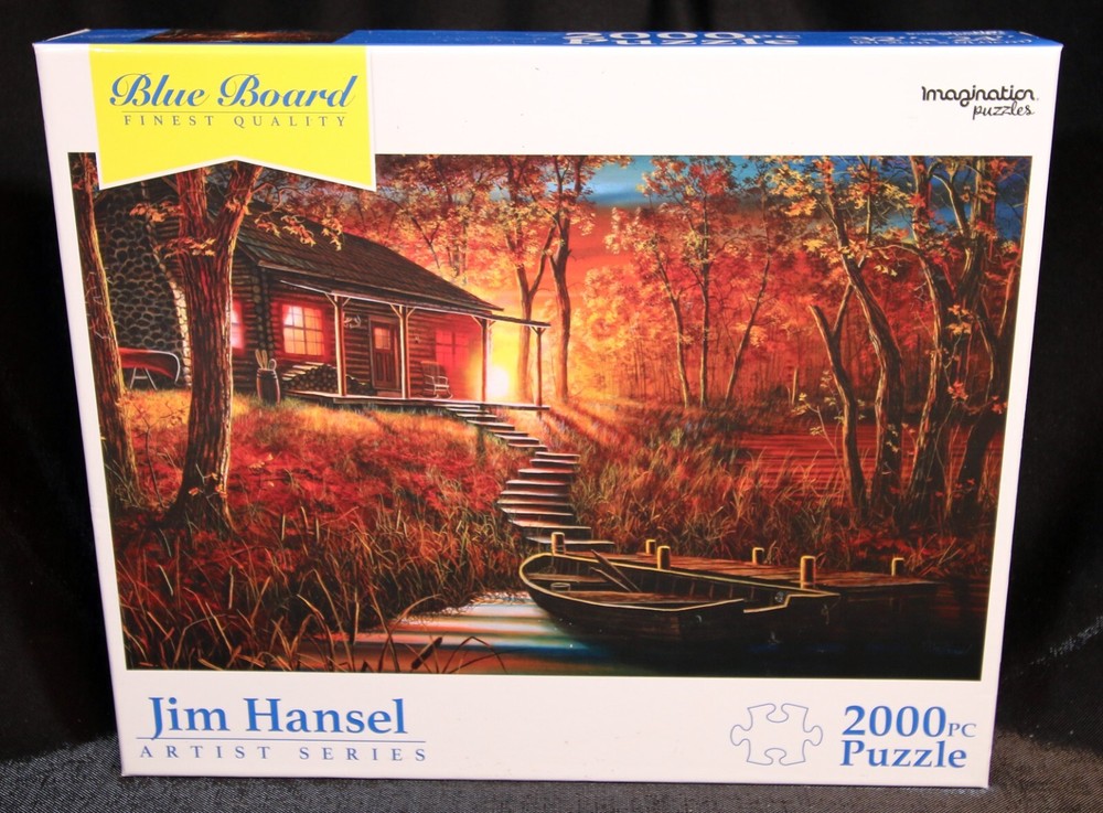 Jim Hansel Forest Cabin 2000 pcs Jigsaw Puzzle 32