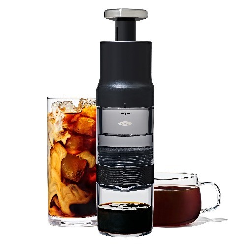 OXO Brew Rapid Brewer Fast Manual Coffee Maker for Hot and Cold Beverages