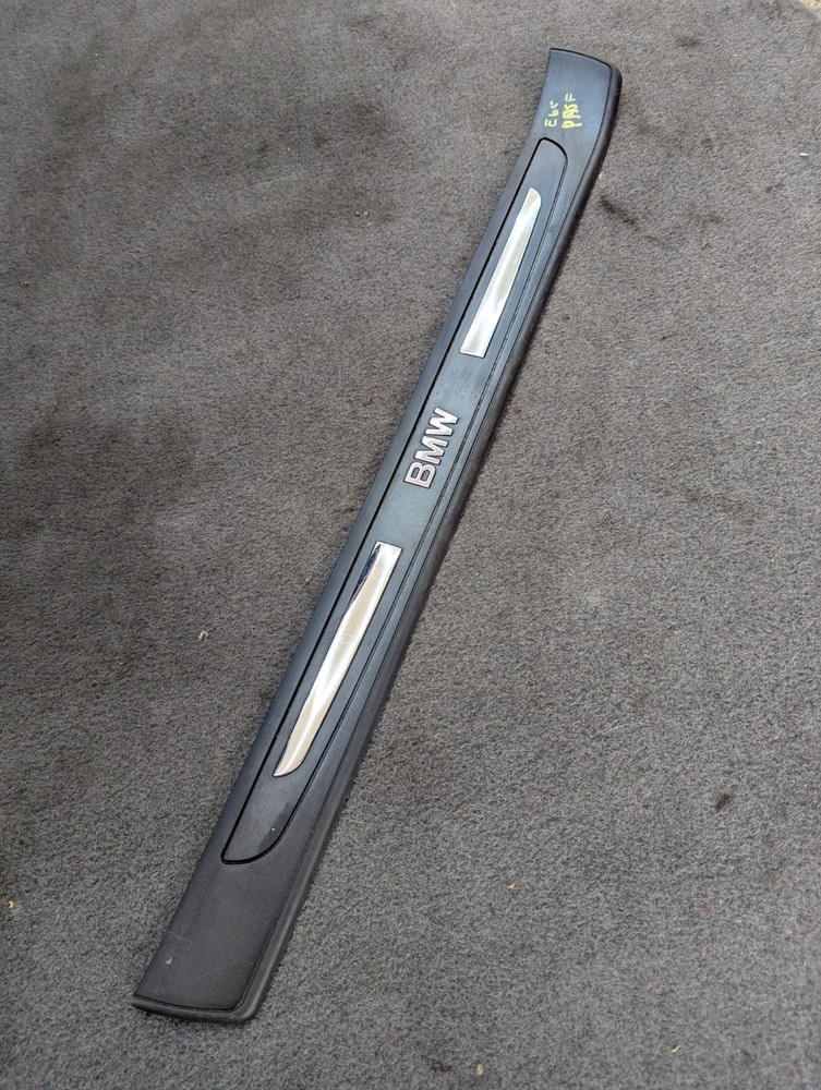 BMW 7 E65 E66 Left Passenger Front Sill Trim Cover 7051871 8223551