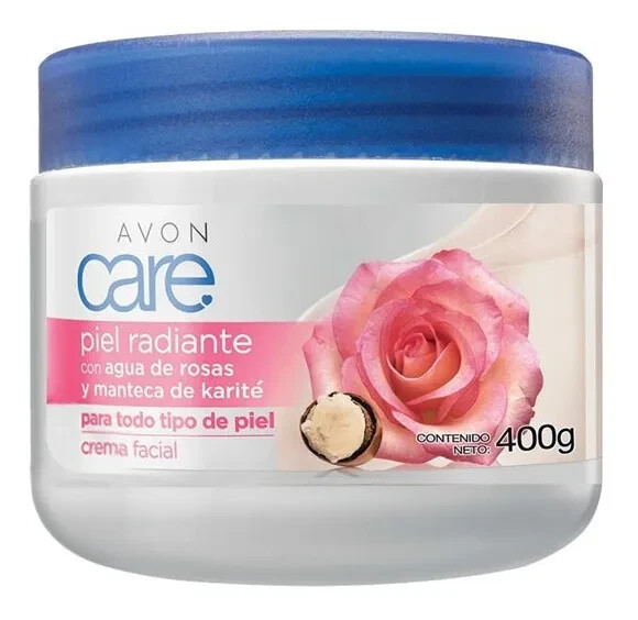 Avon Care Facial Cream with Rosewater and Shea Butter LARGE SIZE 400g