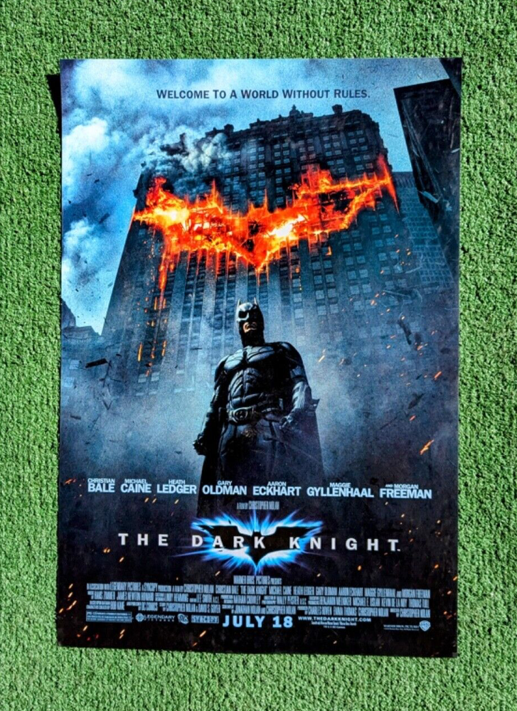 The Dark Knight (2008) Nolan Ledger-Joker Batman Promo Movie Poster 11x17