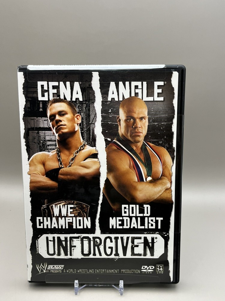 WWE Unforgiven (DVD, 2005) VERY GOOD John Cena Kurt Angle New Sealed