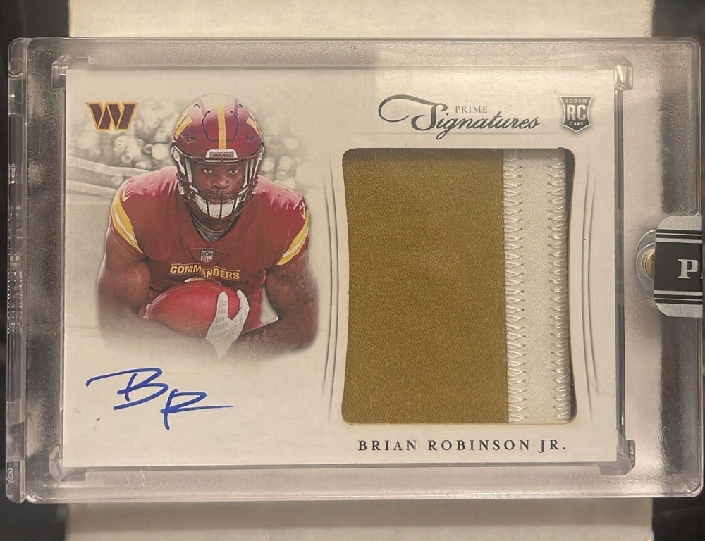2022 Panini Instant Prime Signatures RPA Patch Brian Robinson Auto /10 Rc Ssp