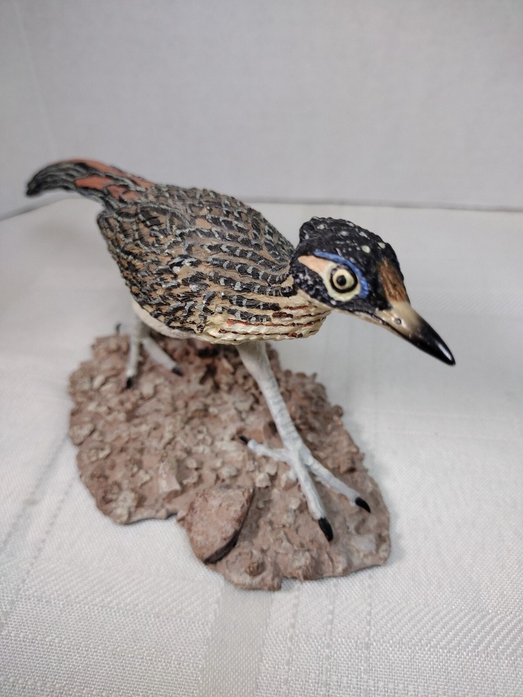 Road Runner Bird Figurine Walking On Rocks Roadrunners Are Good Luck Resin Made