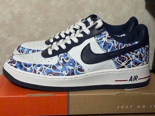 Nike Air Force 1 Low Miskeen Sneakers  US Size 10 Classic Air Force One Design