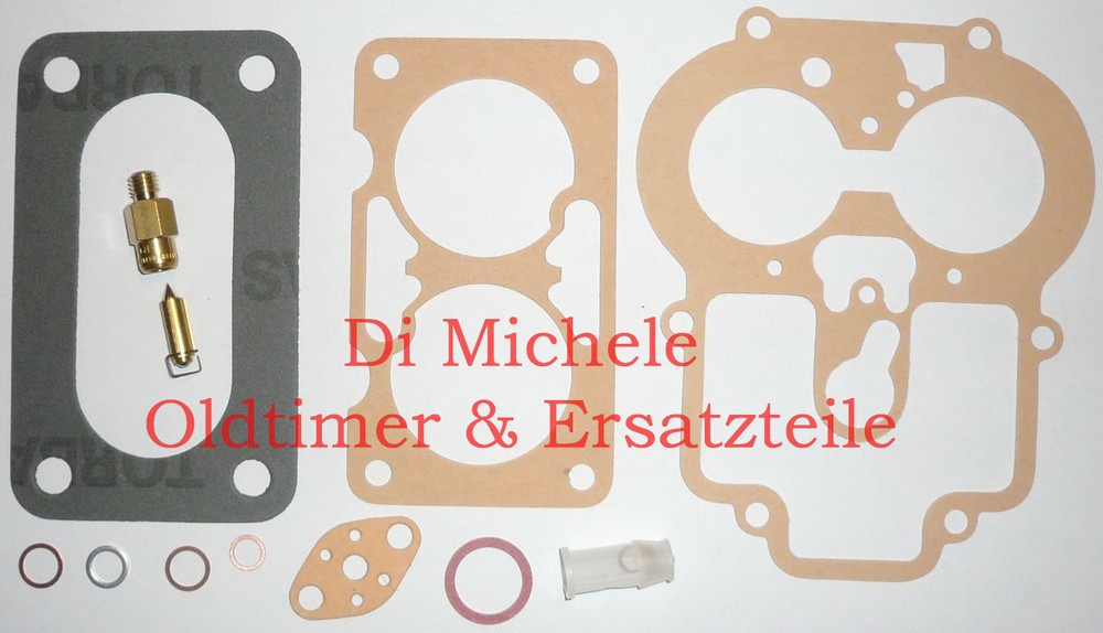 34 DCHD Weber Carburetor Repair Kit for Fiat 1300 & 125 Maintenance Service