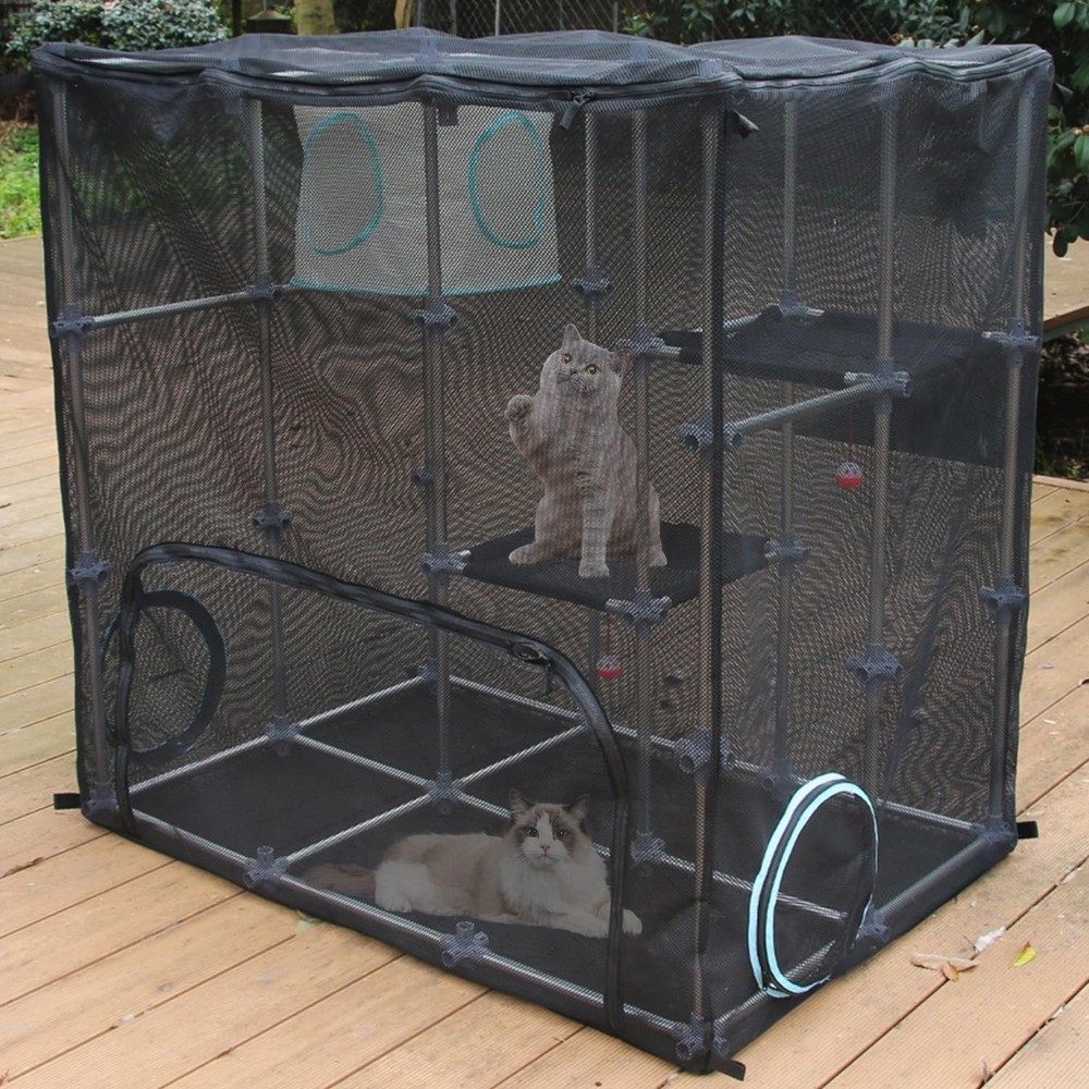 Catio Outdoor Cat Enclosure Mega Kit Outdoor & Indoor(Mega Kit)