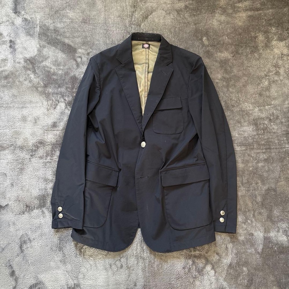 Beams Plus Windstopper Tailored Blazer Jacket Size M Navy Auth From Japan RIN